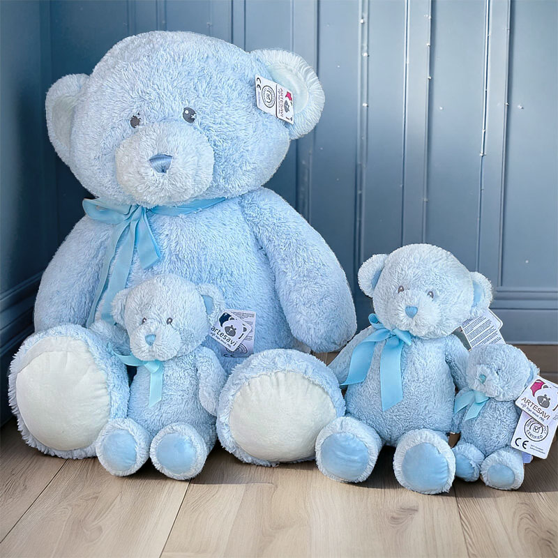 BEAR BLUE 43CM