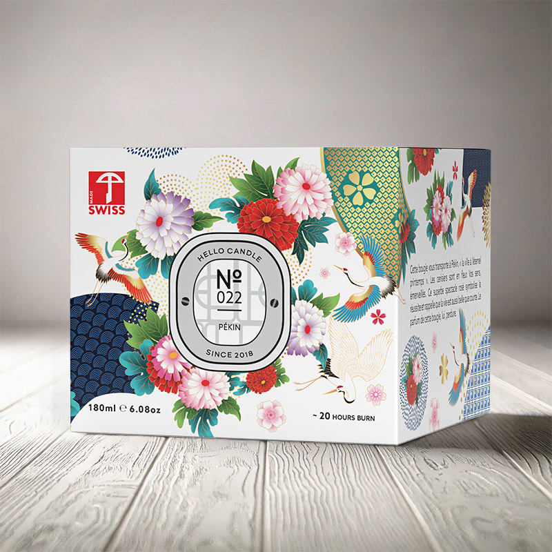 HELLO CANDLE PÉKIN 180ml (CHERRY BLOSSOM)