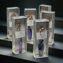 KEYCHAIN WITH NATURAL STONES DISPLAY /24