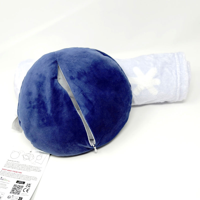 BLANKEAZZZ 2 IN 1 PLUSH & BLANKET NICO THE PENGUIN