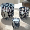 TWILI INDOOR SCENTED CANDLE LOTUS COLL. BLACK M 11cm