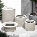 TWILI REFILL OUTDOOR CANDLE FRESCO SMOKEY GREY X-LARGE