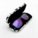 GLASSES CASE YOGA CAT BLACK