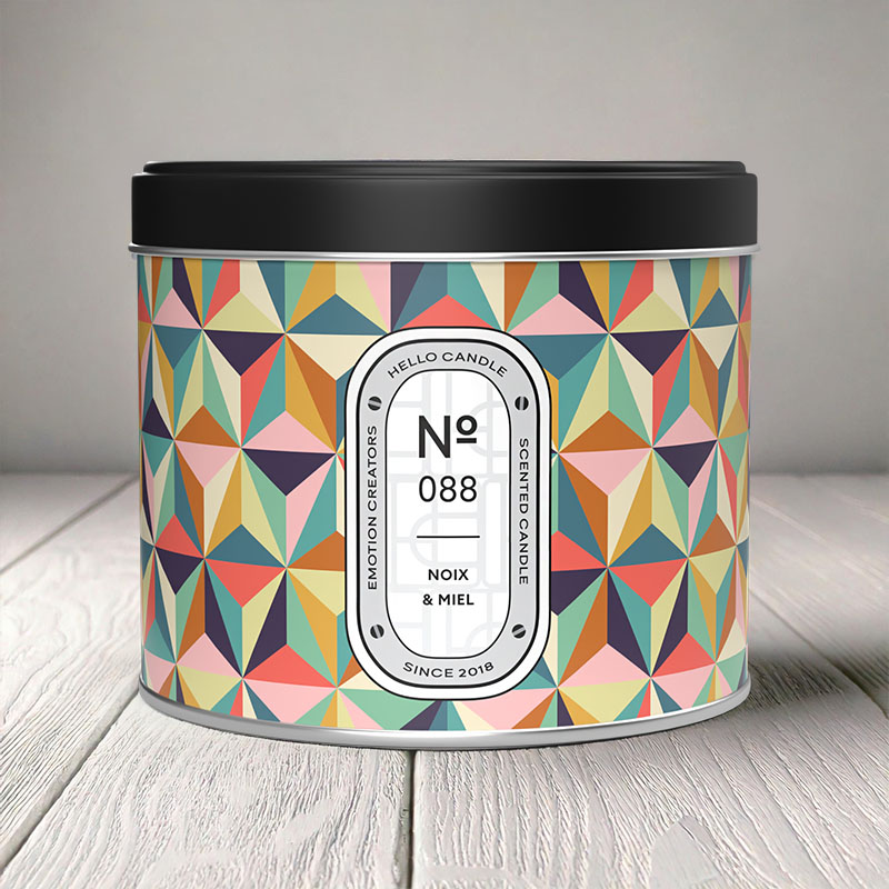 HELLO CANDLE NOIX & MIEL 500ml