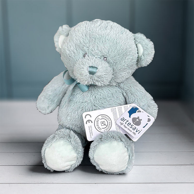 BEAR SKY BLUE 43CM