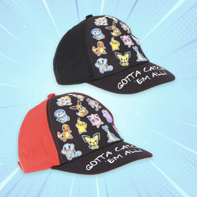 CAP POKEMON "GOTTA CATCH 'EM ALL!" 2-ASS