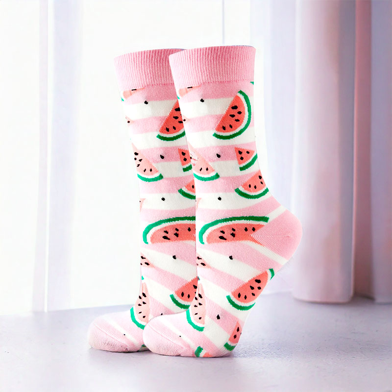 COZY NOXXIEZ SOXXIEZ WATERMELON PINK 38-45 6pcs