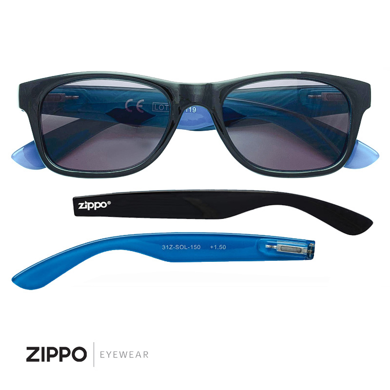 ZIPPO SMOKED READING GLASSES 31Z SOL 300 / DUM2