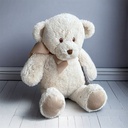 BEAR CREAM 43CM