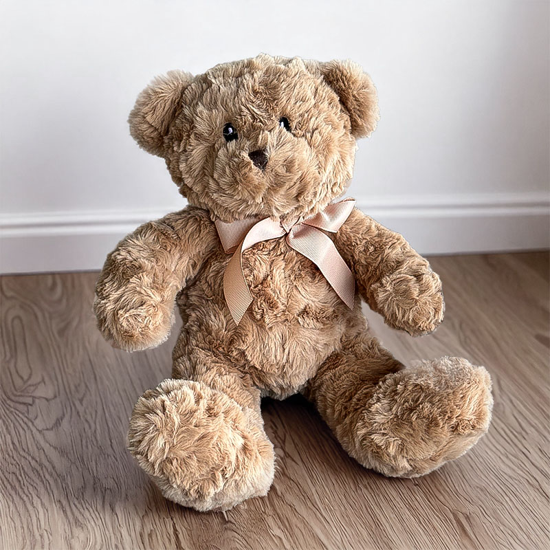 TEDDY BEAR LARRY BROWN 37CM