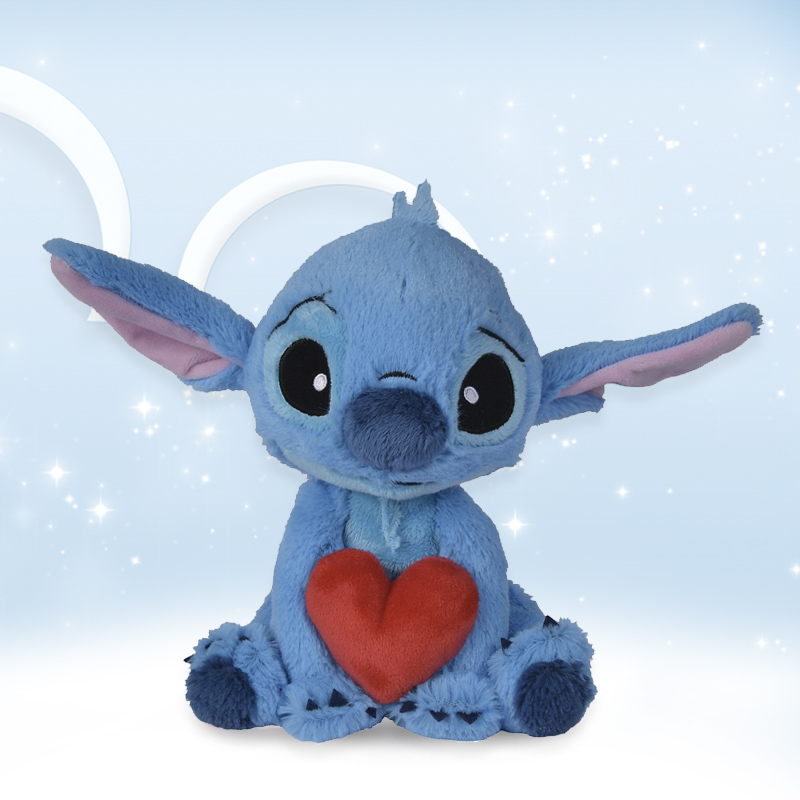 DISNEY STITCH HOLDING HEART 25cm
