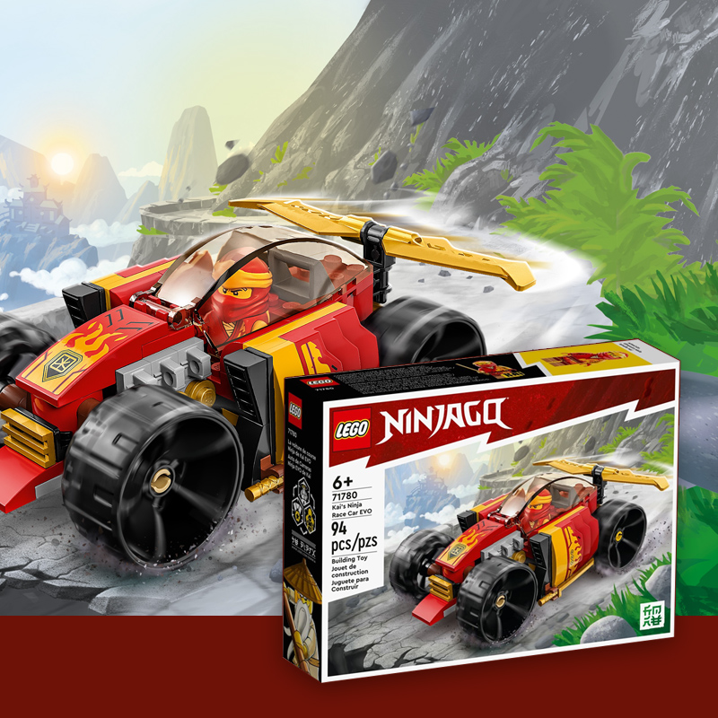 LEGO 71780 NINJAGO KAIS NINJA RACECAR EVO