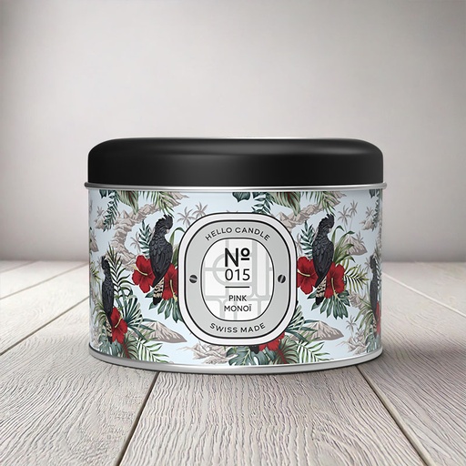 [SC015180] HELLO CANDLE PINK MONOÏ 180ml