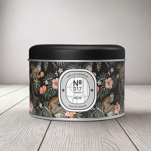 [SC017180] HELLO CANDLE PÊCHE 180ml