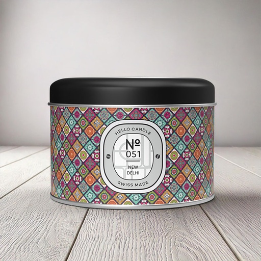 [SC051180] HELLO CANDLE NEW DELHI 180ml (INDIAN MANGO)