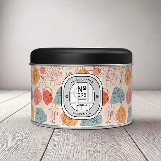 [SC098180] HELLO CANDLE VANILLE 180ml