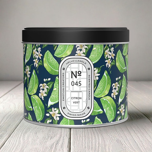 [SC045500] HELLO CANDLE CITRON VERT 500ml