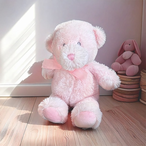 [00200002] BEAR PINK 23CM