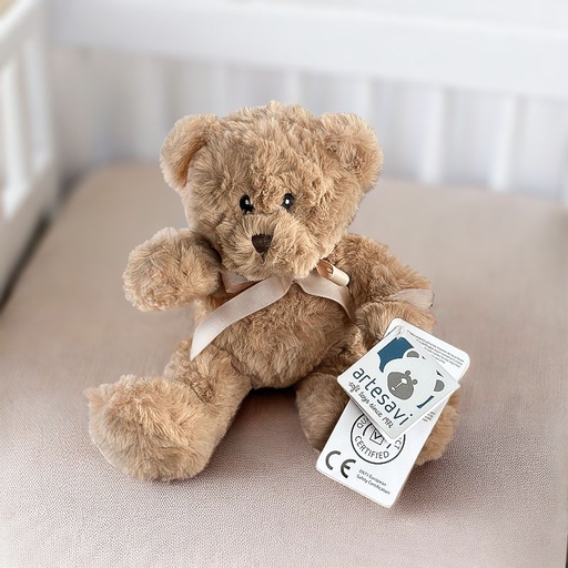 [00200063] TEDDY BEAR LARRY BROWN 25CM