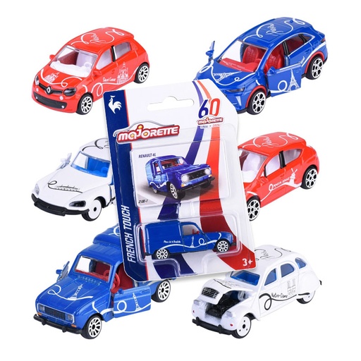 [00050677] MAJORETTE FRENCH TOUCH PREMIUM CARS 6ASS