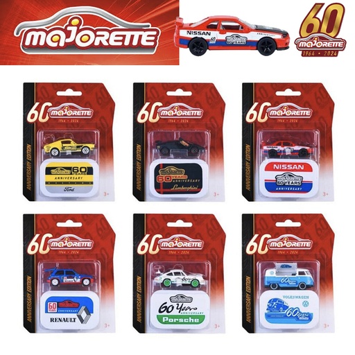 [00050676] MAJORETTE ANNIVERSARY DELUXE EDITION 6ASS