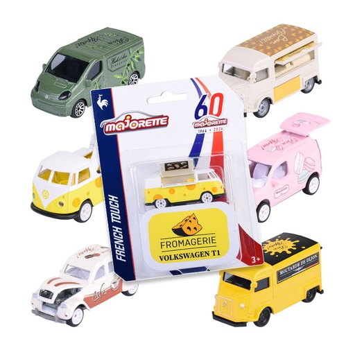 [00050678] MAJORETTE FRENCH TOUCH DELUXE CARS 6ASS