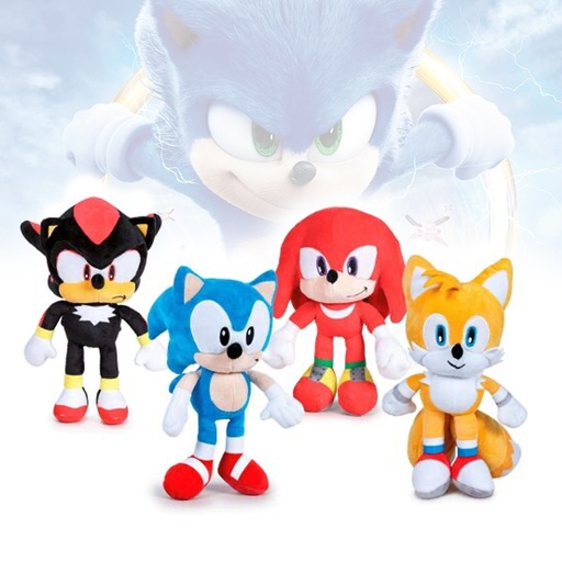 [00020594] SONIC AND FRIENDS 30CM 4ASS