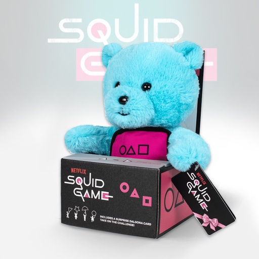 [00020596] SQUID GAME TEDDY BEAR 25CM