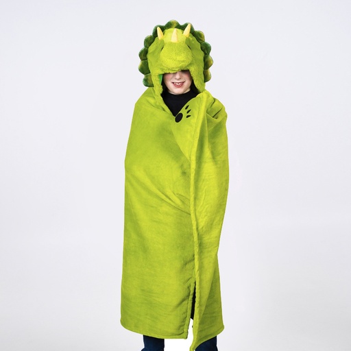 [00030333] COZY NOXXIEZ BLANKET DINO