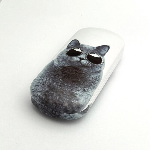 [81001009] GLASSES CASE CAT #2