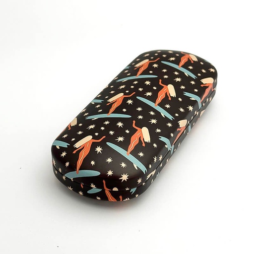 [81001012] GLASSES CASE WOMAN SURFING