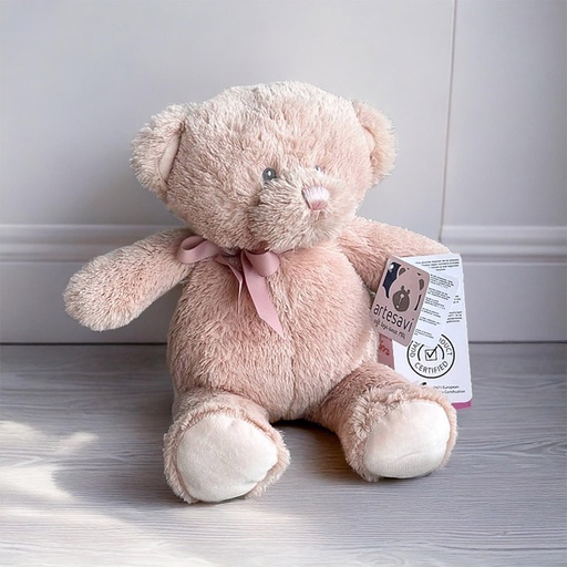 [00200015] BEAR SOFT PINK 37CM