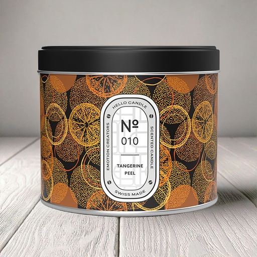 [SC010500] HELLO CANDLE TANGERINE PEEL 500ml