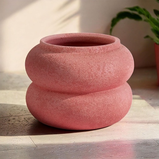 [80100073] TWILI PLANTER PERLA COLL. TERRACOTTA 17,5cm