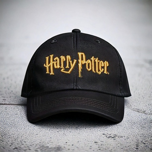 [00030402] CAP HARRY POTTER GOLD LOGO