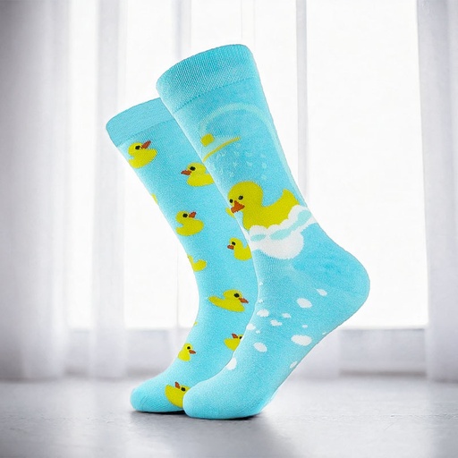 [00030243] COZY NOXXIEZ SOXXIEZ DUCKS BLUE 38-45 6pcs