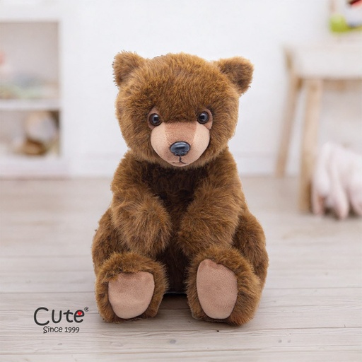 [00020760] BEAR BROWN SITTING 32CM